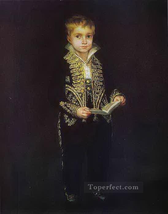 Portrait of Victor Guye Francisco de Goya Oil Paintings